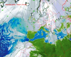 Imagen IR del domingo 13