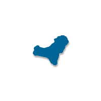 Mapa la isla de El Hierro (Islas Canarias)